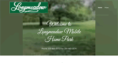 Desktop Screenshot of longmeadowmobilehomepark.com